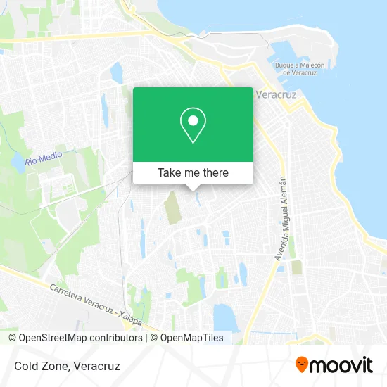 Cold Zone map