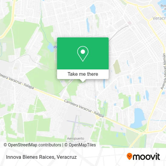 Innova Bienes Raices map