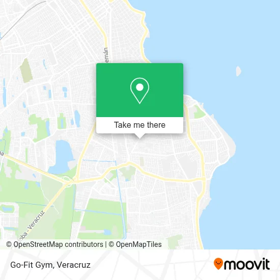 Go-Fit Gym map