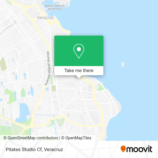 Pilates Studio Cf map