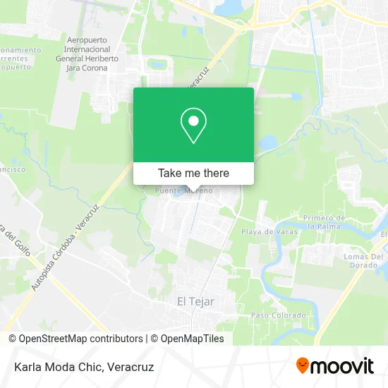 Karla Moda Chic map