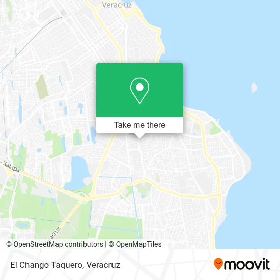 El Chango Taquero map