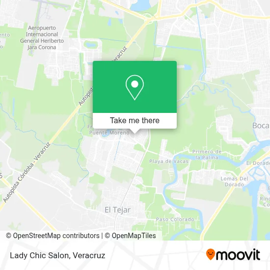 Lady Chic Salon map