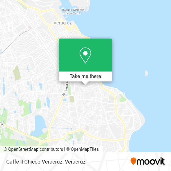 Caffe Il Chicco Veracruz map