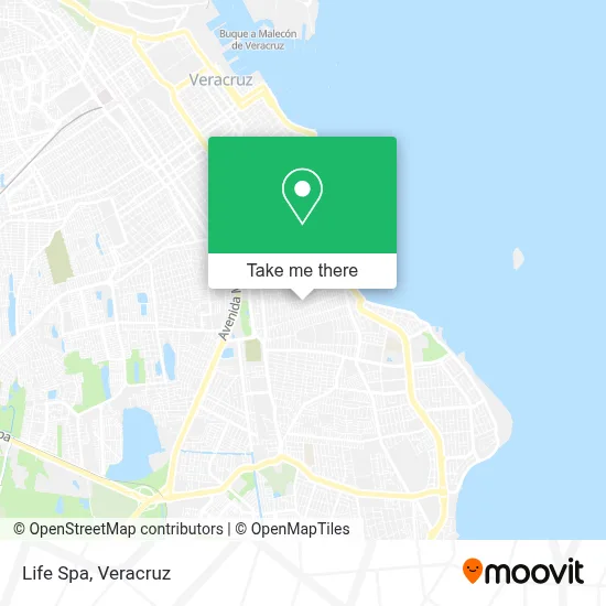 Life Spa map