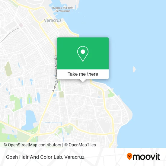 Gosh Hair And Color Lab map