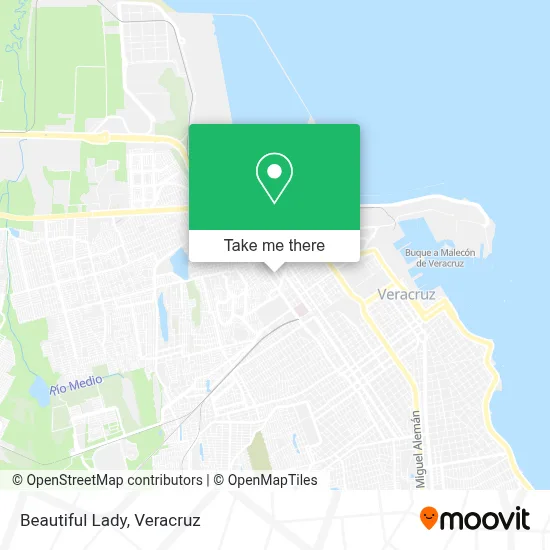 Beautiful Lady map