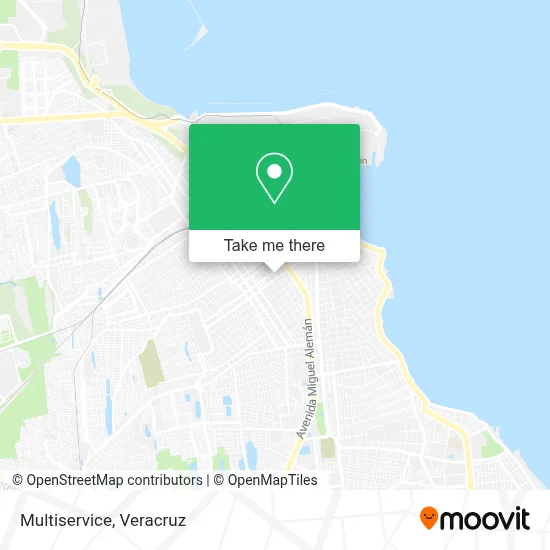Multiservice map