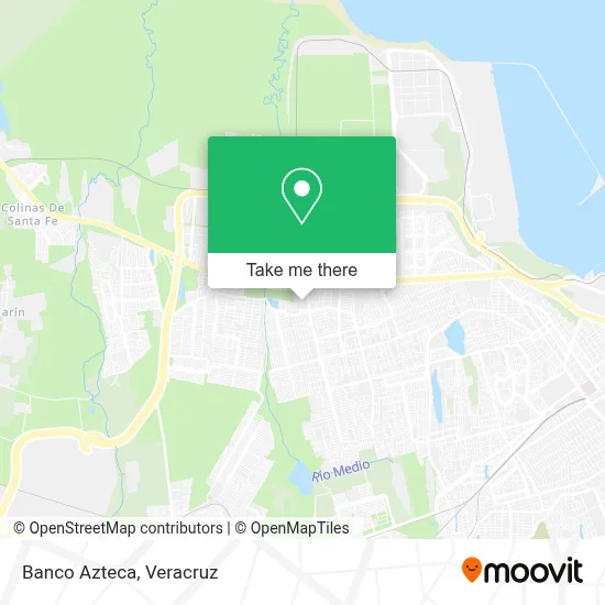 Banco Azteca map