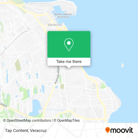 Tap Content map