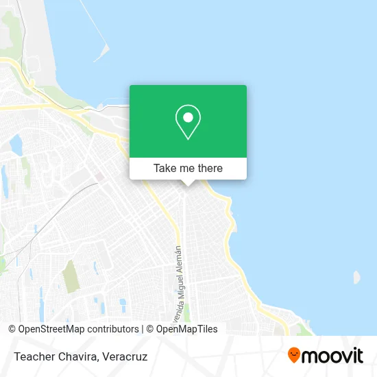 Teacher Chavira map