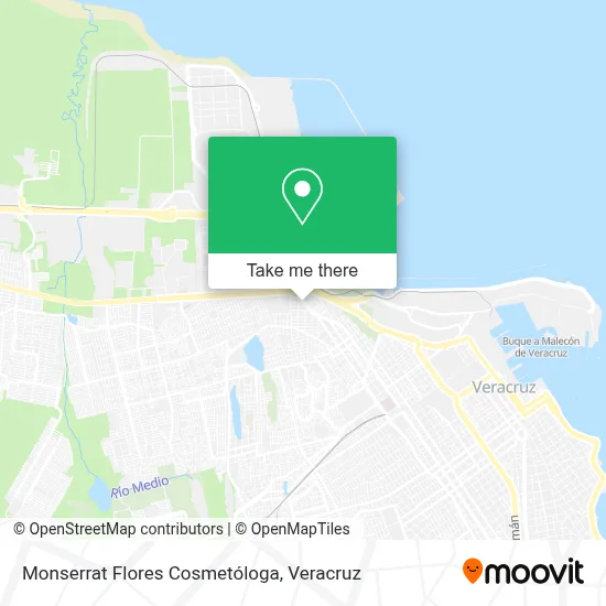 Monserrat Flores Cosmetóloga map