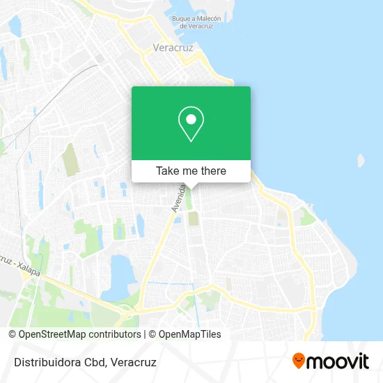 Distribuidora Cbd map