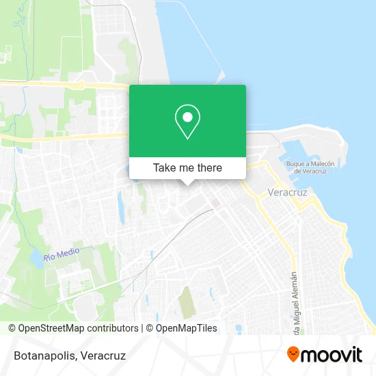 Botanapolis map