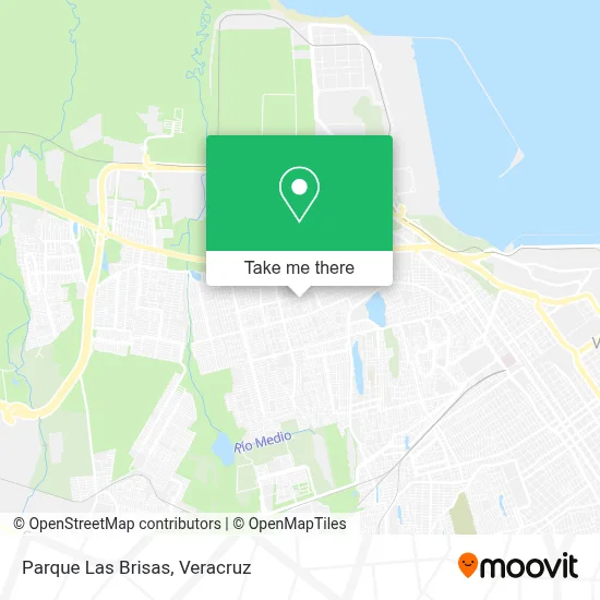 Parque Las Brisas map