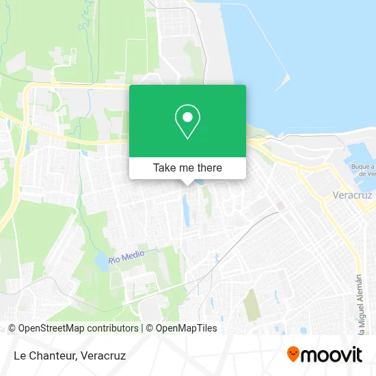 Le Chanteur map