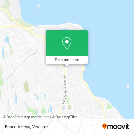 Banco Azteca map