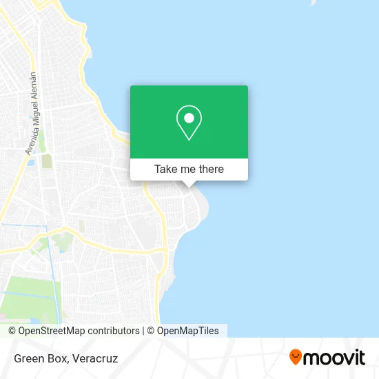 Green Box map