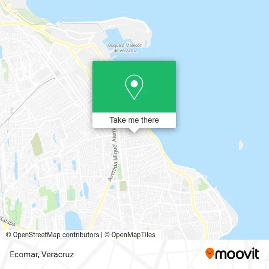 Ecomar map