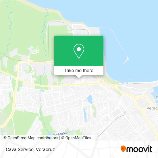 Cava Service map