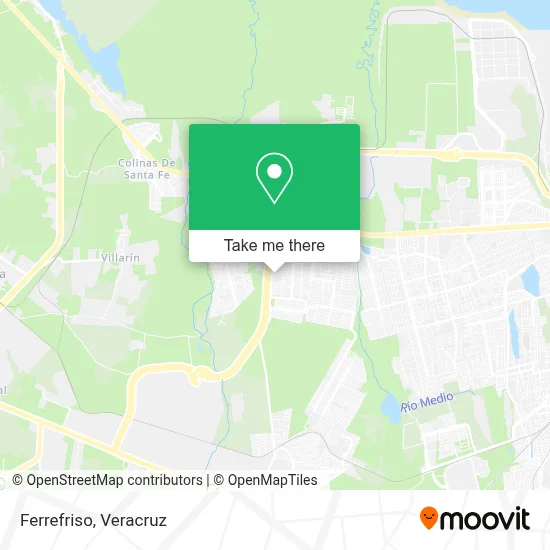 Ferrefriso map