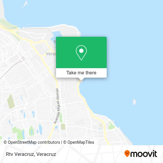 Rtv Veracruz map