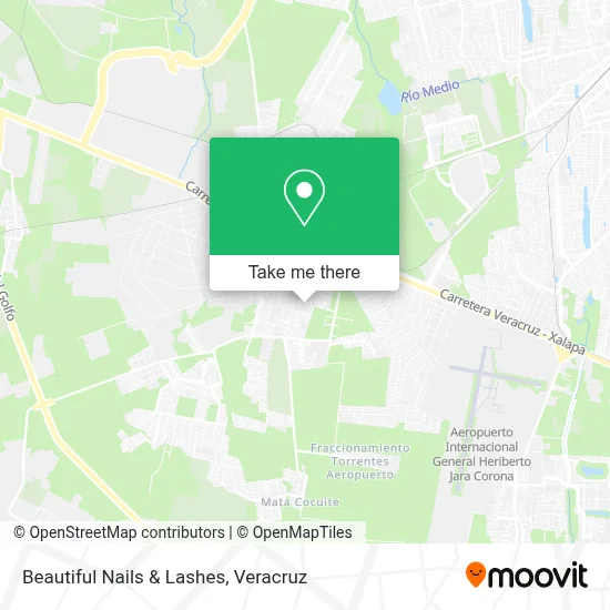 Beautiful Nails & Lashes map