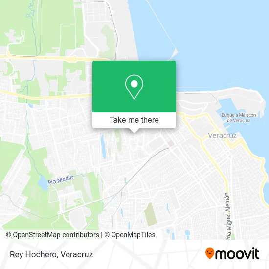 Rey Hochero map
