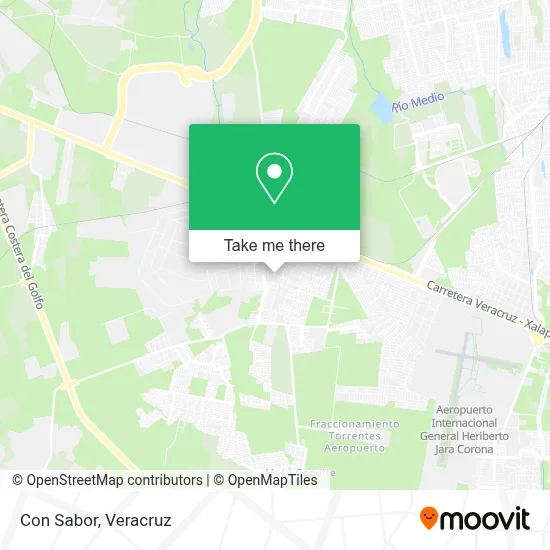 Con Sabor map