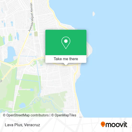 Lava Plus map