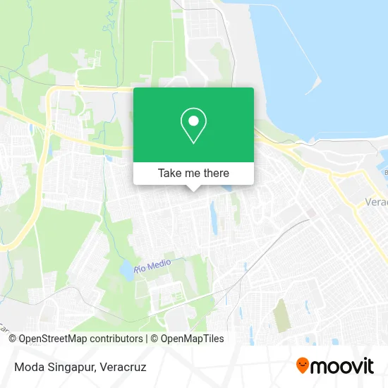 Moda Singapur map