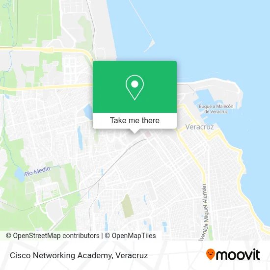 Cisco Networking Academy map