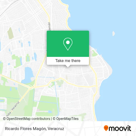 Ricardo Flores Magón map