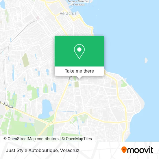 Just Style Autoboutique map