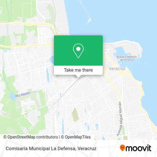 Comisaria Municipal La Defensa map