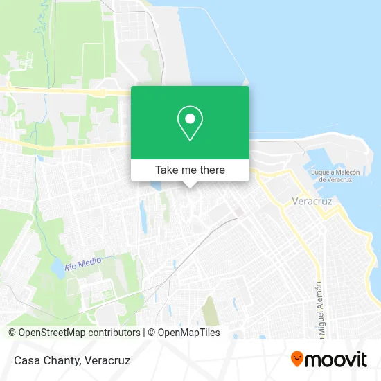 Casa Chanty map