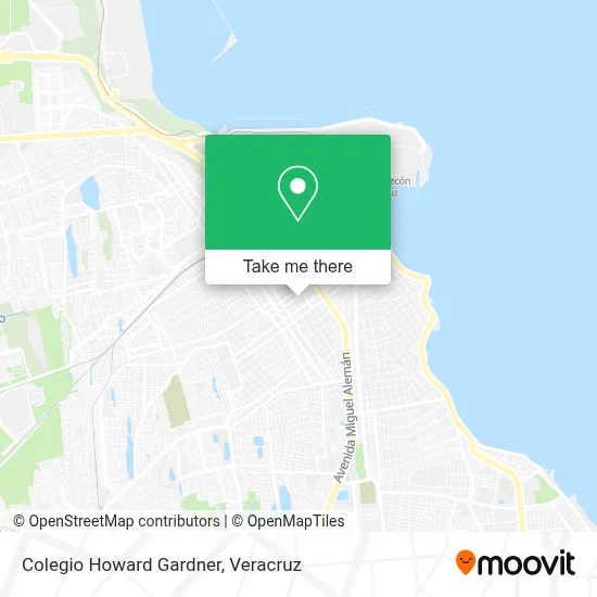 Colegio Howard Gardner map
