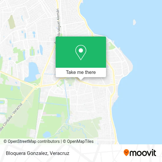 Bloquera Gonzalez map