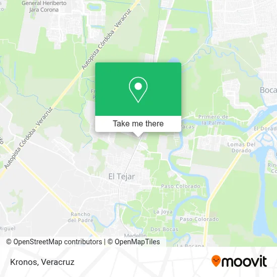 Kronos map