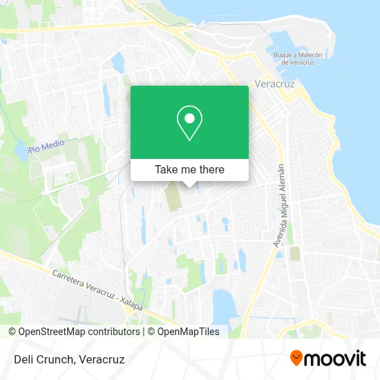 Deli Crunch map