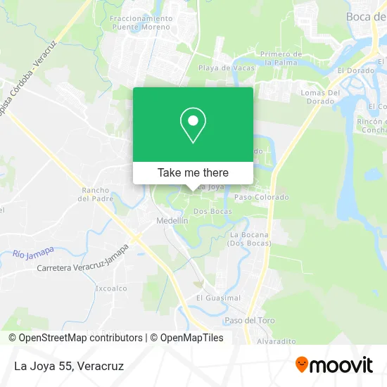 La Joya 55 map