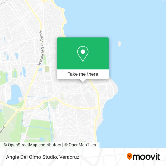 Angie Del Olmo Studio map
