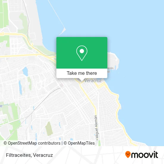 Filtraceites map