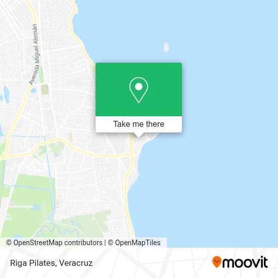 Riga Pilates map