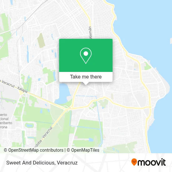 Sweet And Delicious map