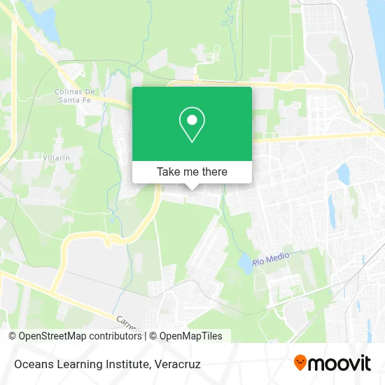 Oceans Learning Institute map