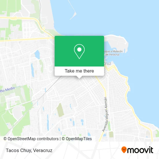 Tacos Chuy map