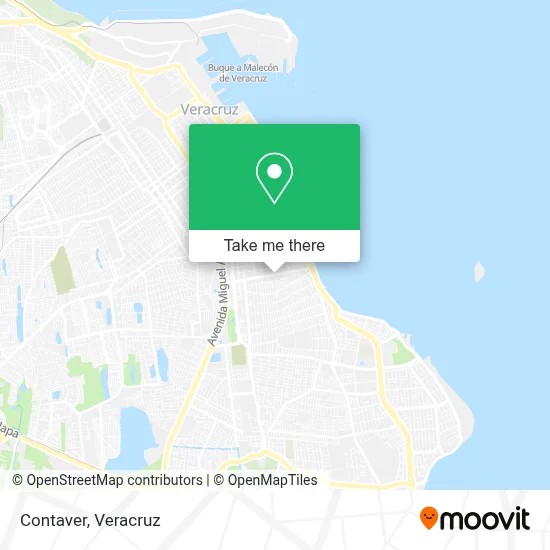 Contaver map