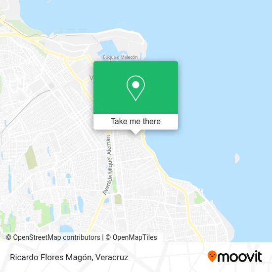 Ricardo Flores Magón map