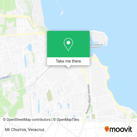 Mr Churros map